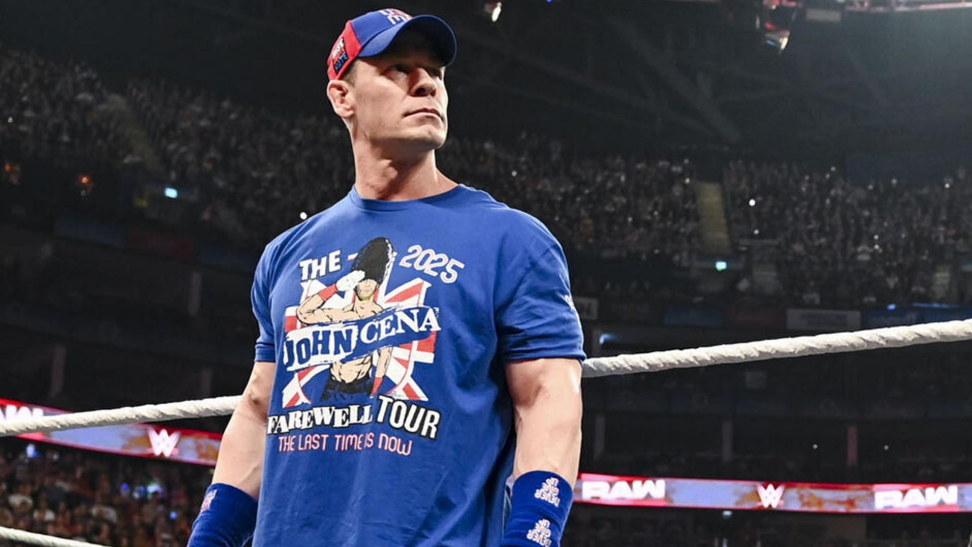 John Cena is gearing up for his match at WrestleMania 41 (via WWE.com)