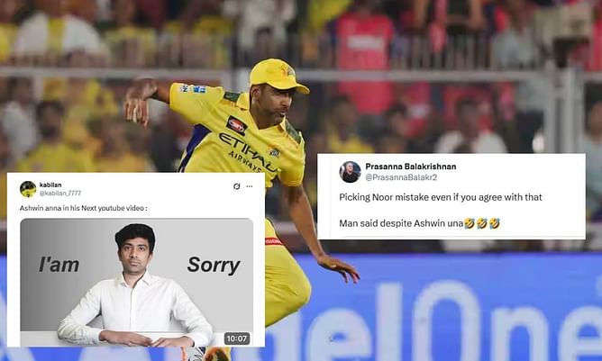 RR vs CSK मैच के बाद बुरी तरह फंसे अश्विन, सोशल मीडिया पर फैंस ने लगाई क्लास; जानिए पूरा मामला