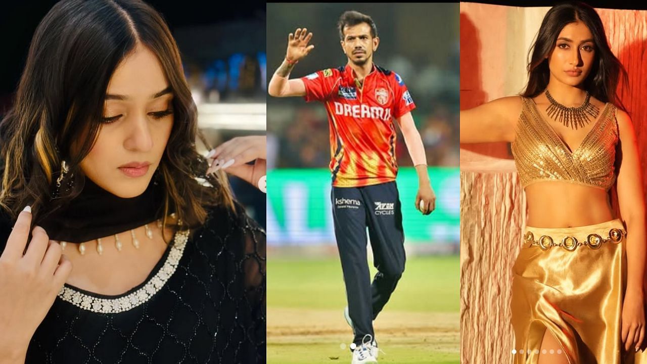 आरजे महवश को फैन ने किया ट्रोल (photo credit: instagram/rj.mahvash,,dhanashree9,yuzi_chahal23)