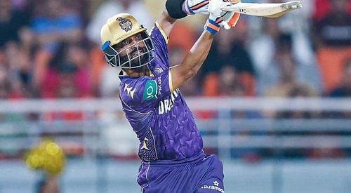 Ajinkya Rahane. (Image Credits: KKR X)
