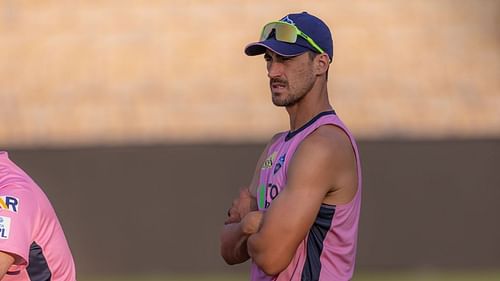 Mitchell Starc has picked up eight wickets for DC this season. (Image Source: DC/X)