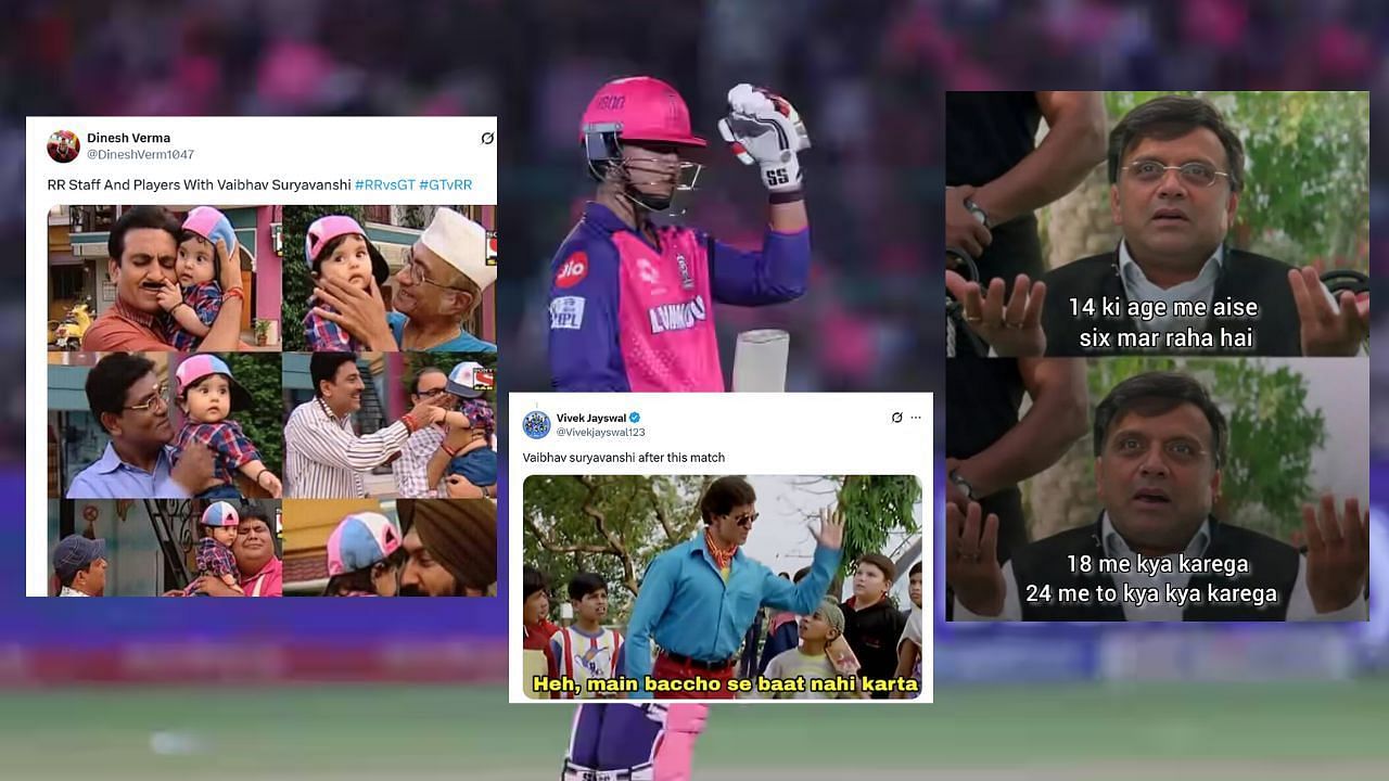 IPL 2025, RR vs GT, Vaibhav Suryavanshi