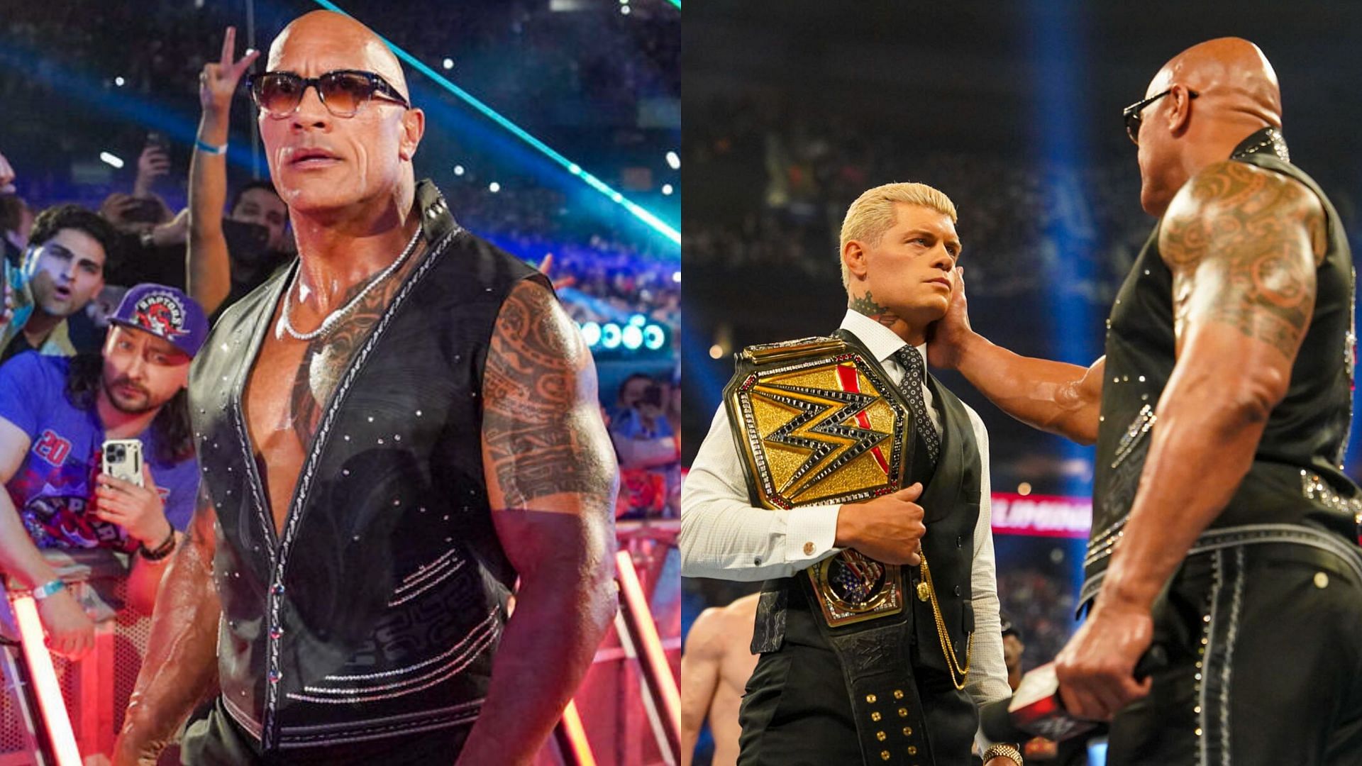 Will The Rock return to target Cody Rhodes? (Images credit: WWE.com)