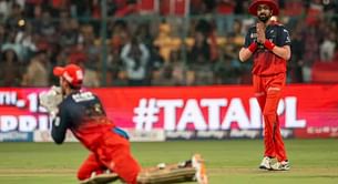 Jitesh Sharma juggles before holding on to a sky-high catch to send Jake Fraser-McGurk packing for 7 in RCB vs DC IPL 2025 clash [Watch]