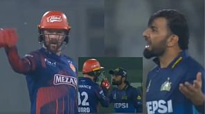 PSL में हुआ बड़ा बवाल, कीवी खिलाड़ी को इफ्तिखार अहमद और मोहम्मद रिजवान ने दिखायी आंख, अंपायर्स को करना पड़ा बीच-बचाव