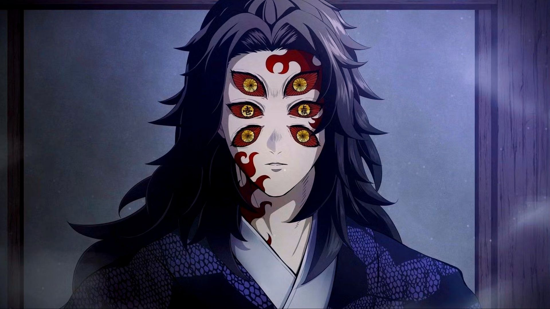 Kokushibo is one of the anime characters like Kizaru (Image via Ufotable)