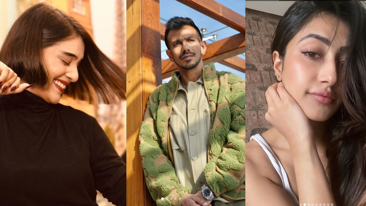 yuzvendra chahal and rj mahvash relationship rumours, yuzvendra chahal ex wife dhanashree verma, csk vs pbks rj mahvash cheer yuzi, ipl 2025