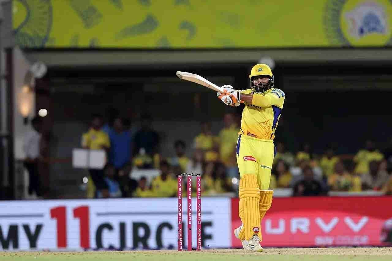 Ravindra Jadeja has aggregated 85 runs at a strike rate of 123.18 in six innings in IPL 2025. [P/C: iplt20.com]