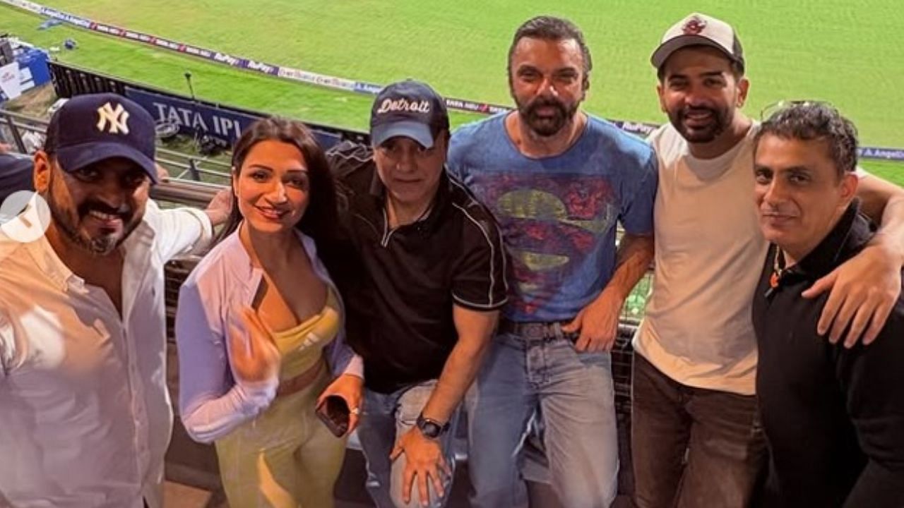 TV Actor Jay Bhanushali share funny IPL Post, Jay and Shefali Bagga seen in ipl, mi vs rcb, cameraman focus boys