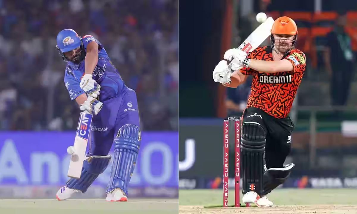 रोहित शर्मा और ट्रेविस हेड के आईपीएल आंकड़े (Image Credits: IPLt20 )