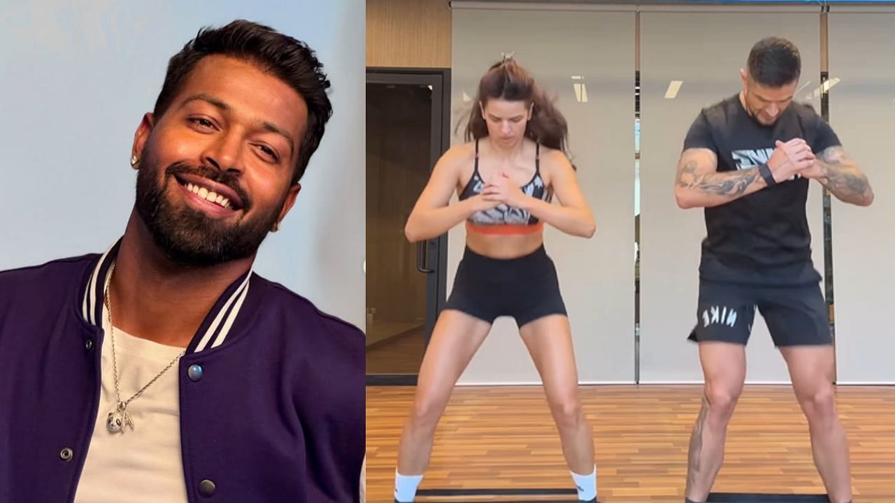 फैन ने नताशा स्टेनकोविक पर कसा तंज (photo credit: instagram/natasastankovic__,hardikpandya93)