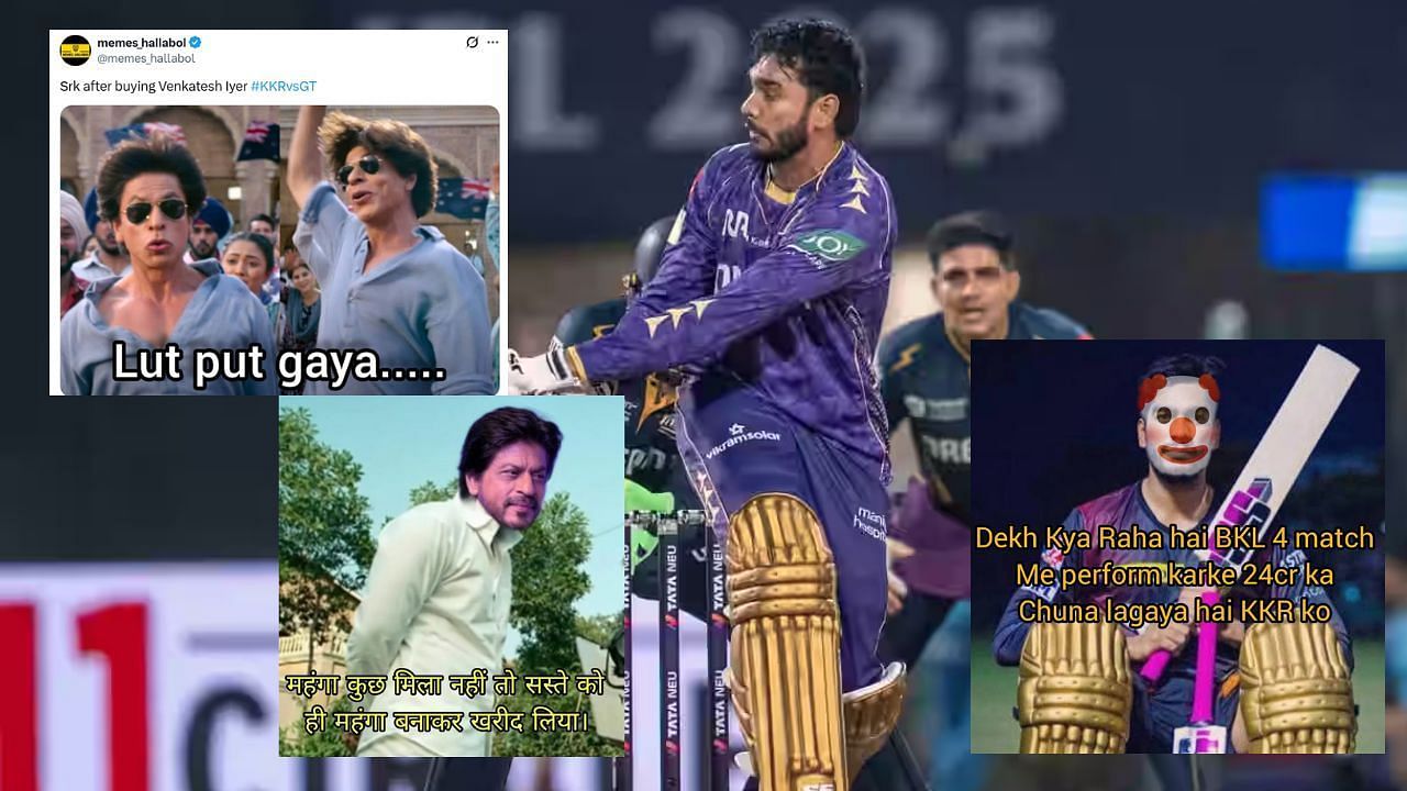 KKR vs GT, IPL 2025, Venkatesh Iyer