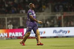Shardul Thakur gets another big wicket with a full toss as Andre Russell is caught by a sliding David Miller in KKR vs LSG IPL 2025 match [Watch]