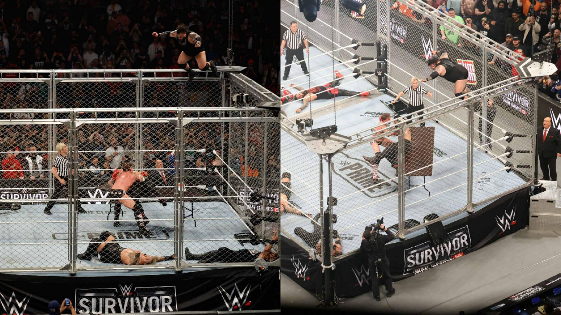 Bronson Reed, Roman Reigns, WWE Survivor Series WarGames 2024, WWE