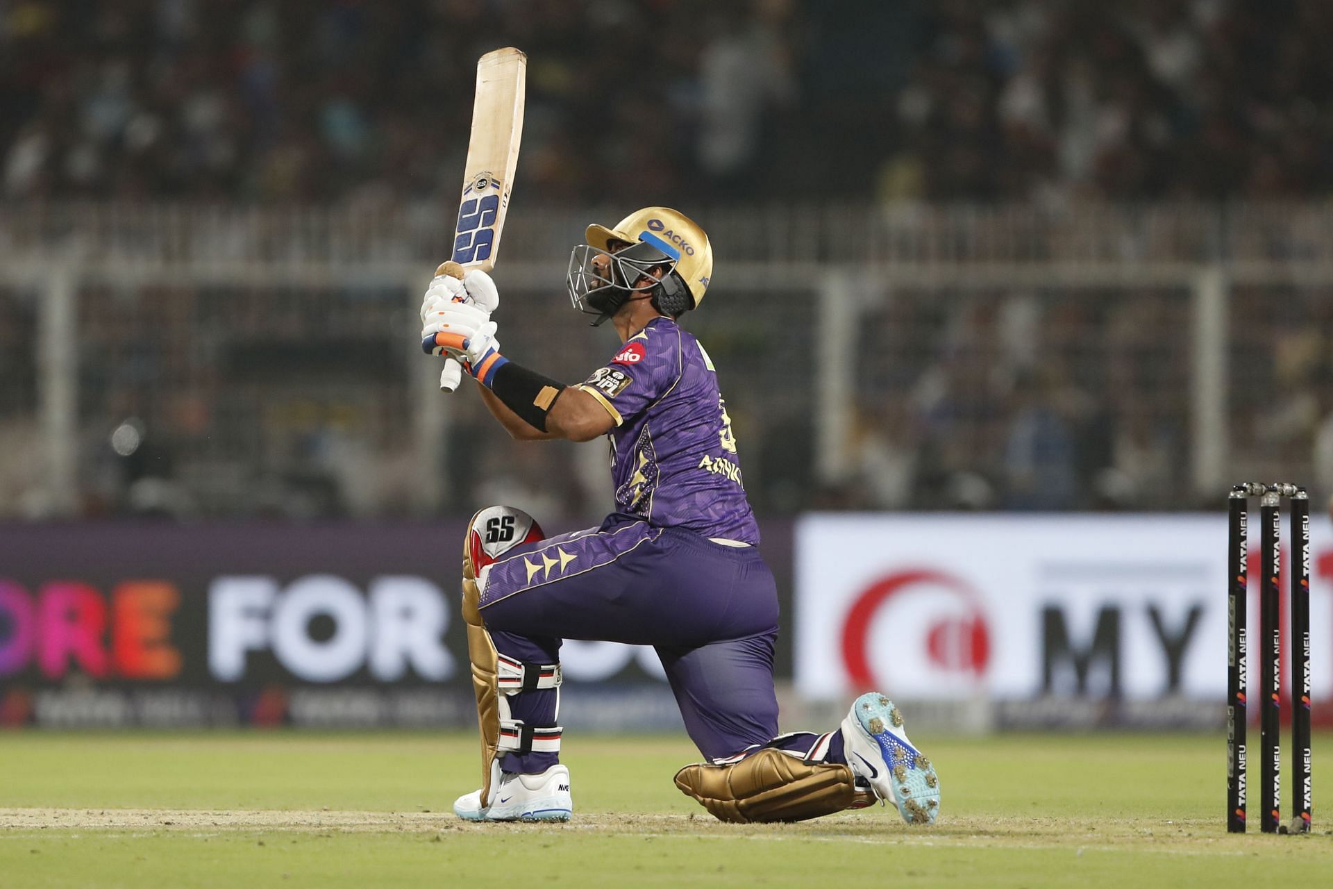Ajinkya Rahane is KKR&#039;s top run-getter in IPL 2025. [P/C: Getty]