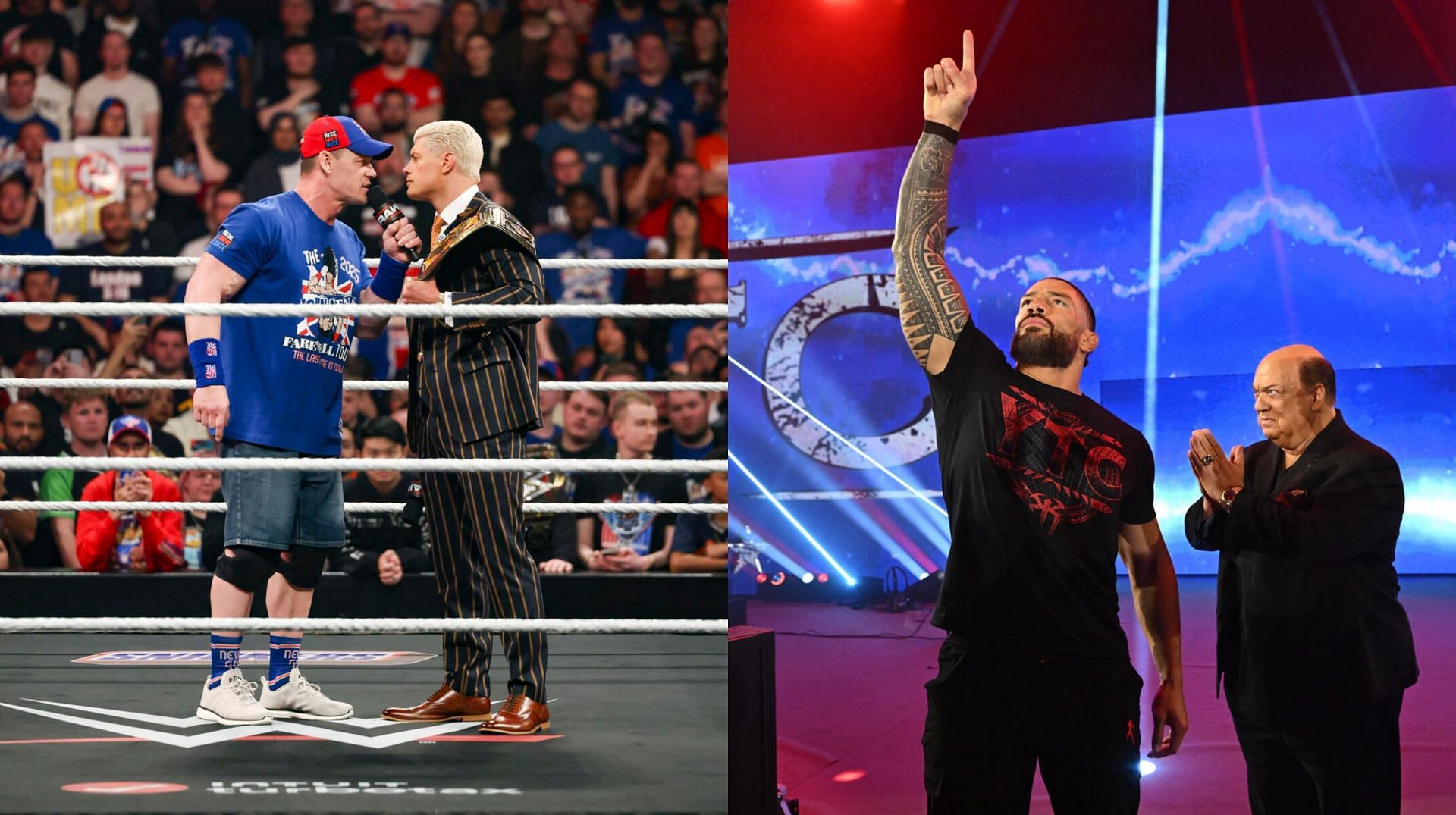 WWE, WWE WrestleMania 41, John Cena, Roman Reigns