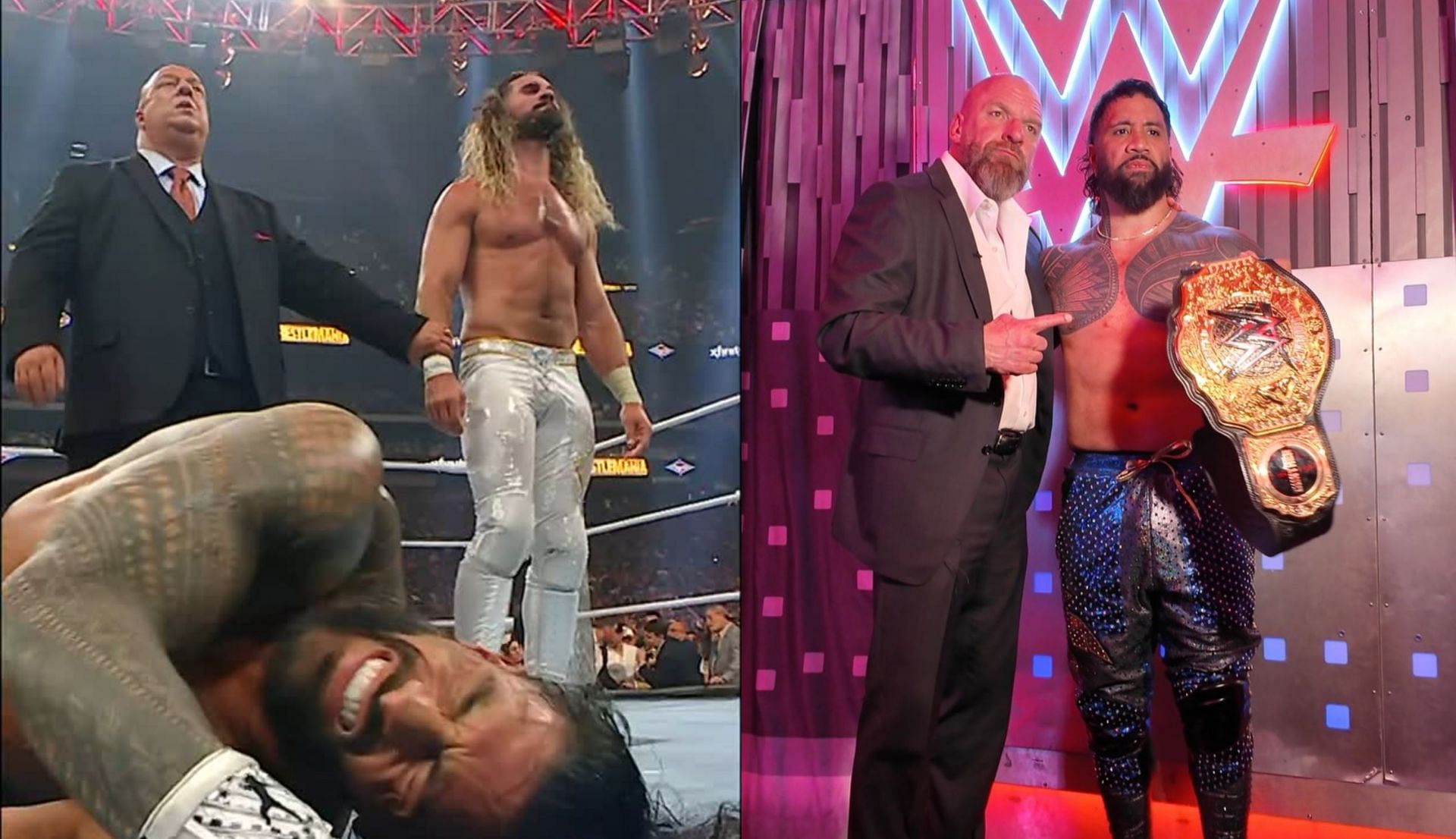 सैथ रॉलिंस और जे उसो जीत के बाद (Photo: WWE Instagram Screenshot)