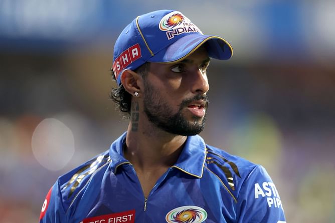 Tilak Varma catches up with his family in the stands during SRH vs MI IPL 2025 match [In Picture]