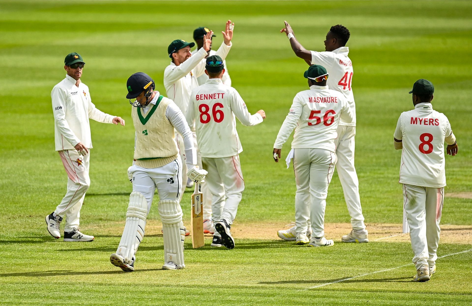 Ireland v Zimbabwe - Test Match - Day Two - Source: Getty
