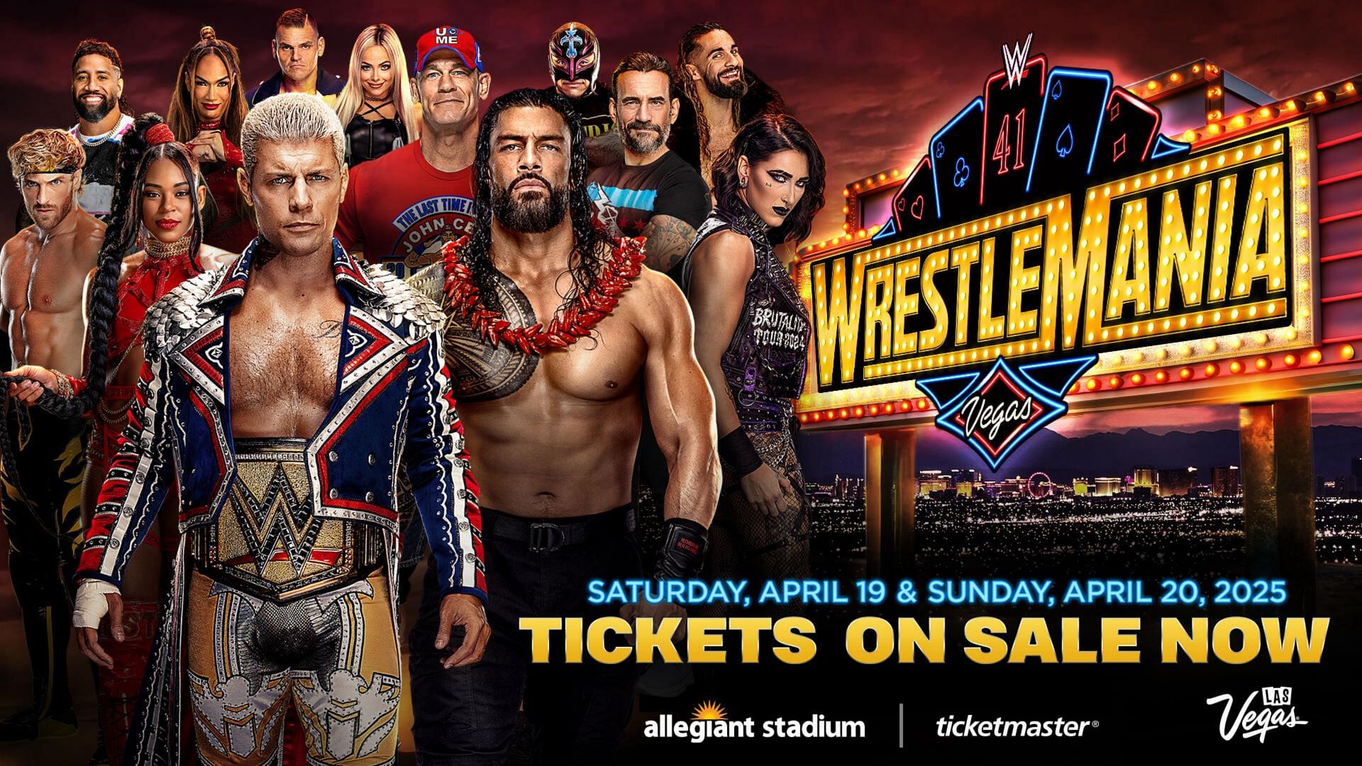 WreslteMania 41 cover (Image credit: WWE.com)