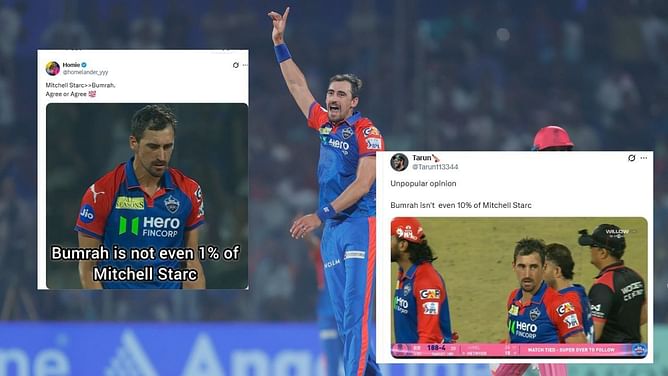 IPL 2025: DC के लिए मैच विनर बने मिचेल स्टार्क, फैंस ने की तारीफ; जसप्रीत बुमराह से बताया बेहतर