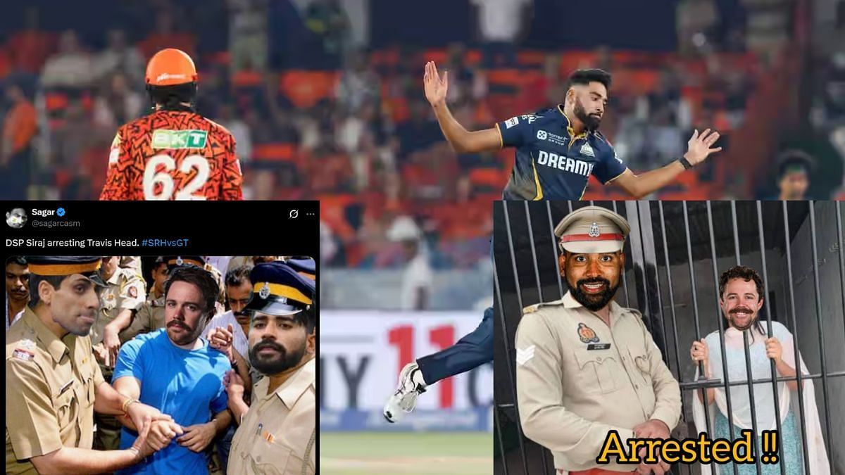 IPL 2025, SRH vs GT, Travis Head, Mohammed Siraj