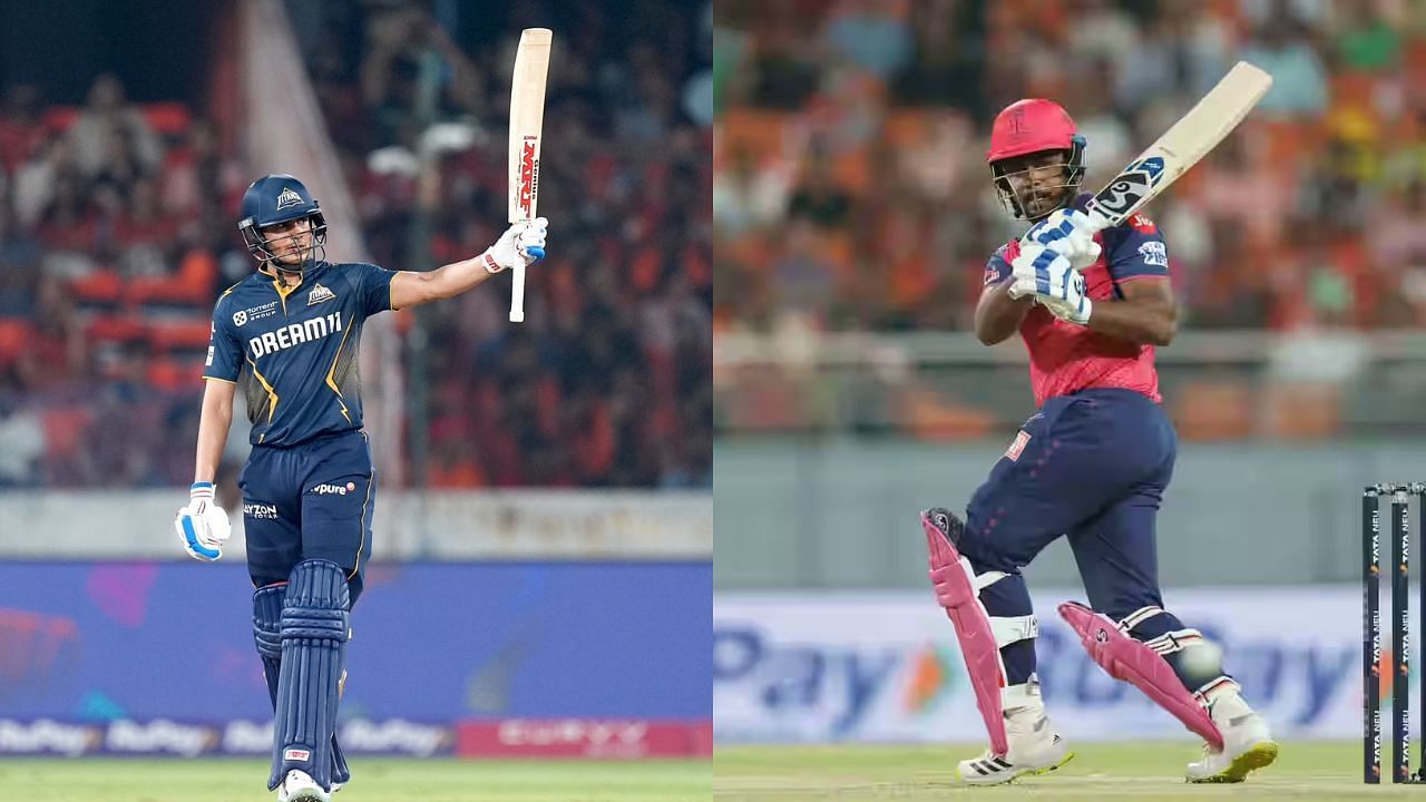 Sanju Samson, Shubman Gill, GT vs RR, IPL 2025