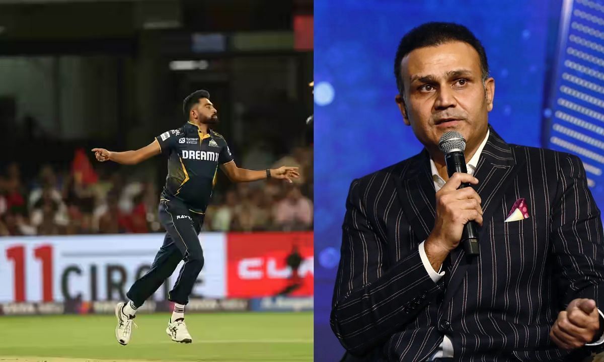 मोहम्मद सिराज की तारीफ में बोले वीरेंद्र सहवाग (Image Credits: IPLT20, Getty)