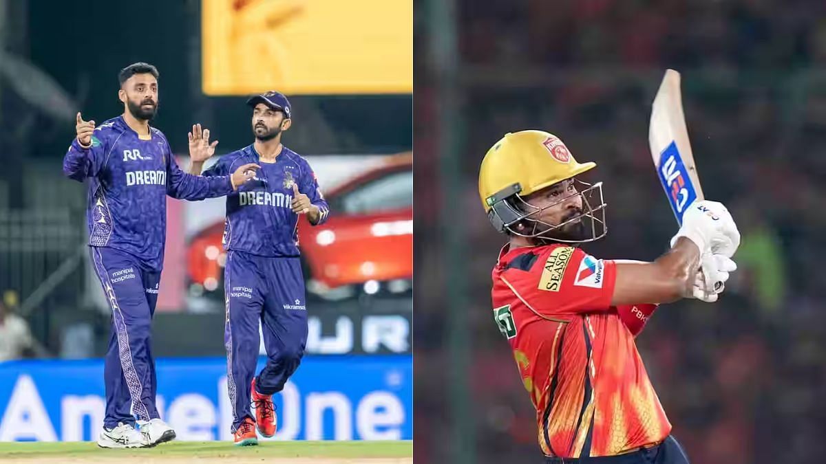IPL 2025, PBKS vs KKR, Shreyas Iyer, Ajinkya Rahane, Punjab Kings, Kolkata Knight Riders
