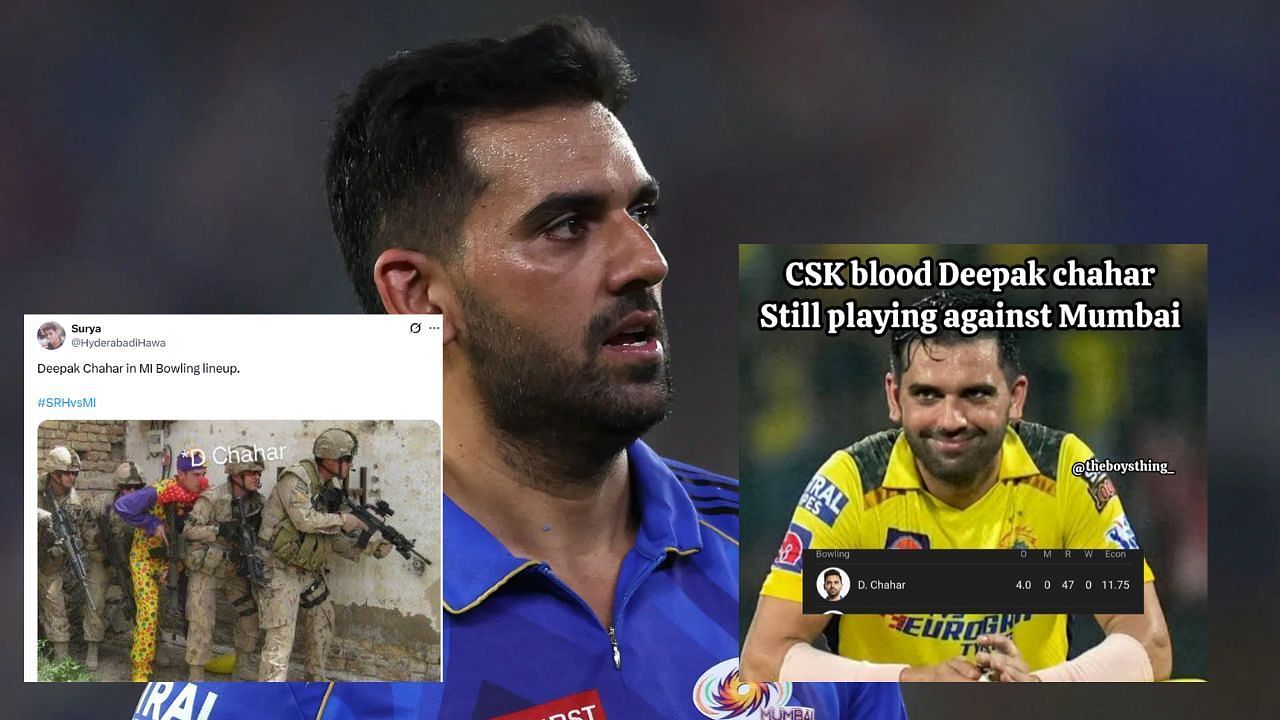 IPL 2025, MI vs SRH, Deepak Chahar, Deepak Chahar Bowling Spell