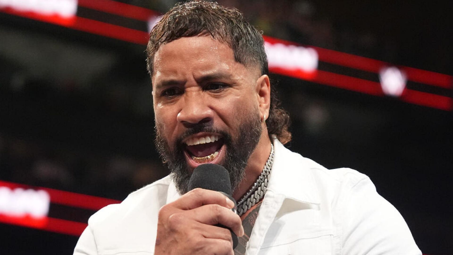Jey Uso performs on RAW [WWE/Courtesy]