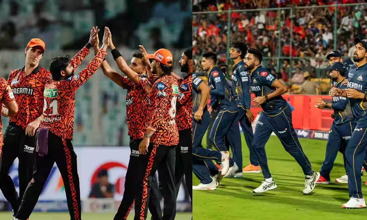 SRH और GT की टक्कर हैदराबाद में होगी (Photo Credit: BCCI)