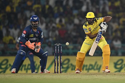 Vijay Shankar batting for CSK in IPL 2025. Source: Getty