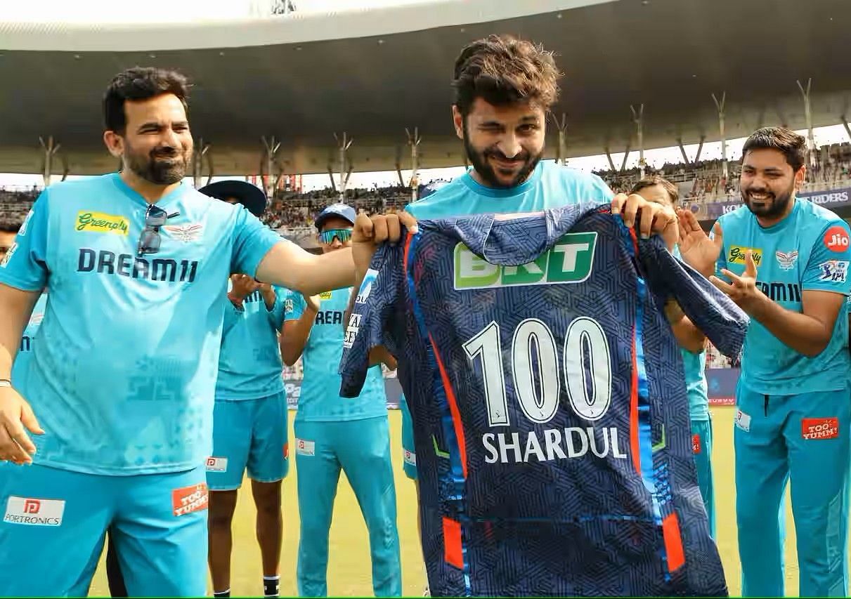 Shardul Thakur, IPL 2025, KKR vs LSG, Shardul Thakur 100 Match