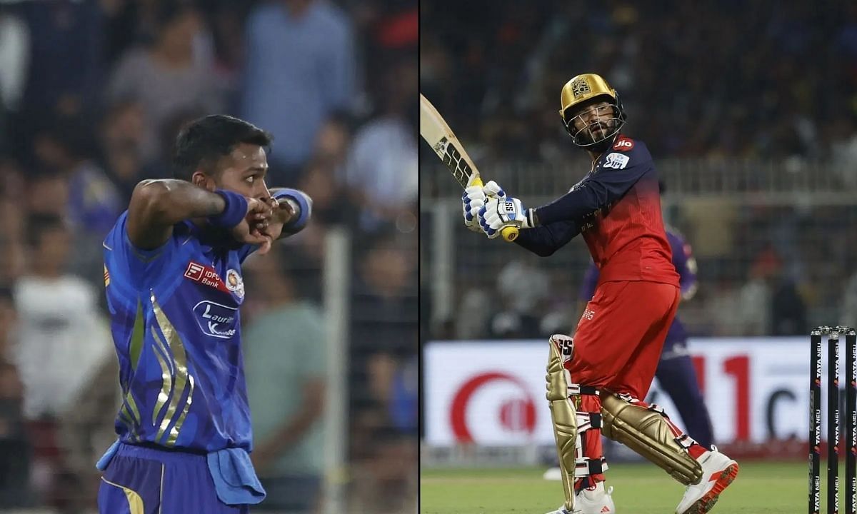 IPL 2025, MI vs RCB, Hardik Pandya, Rajat Patidar