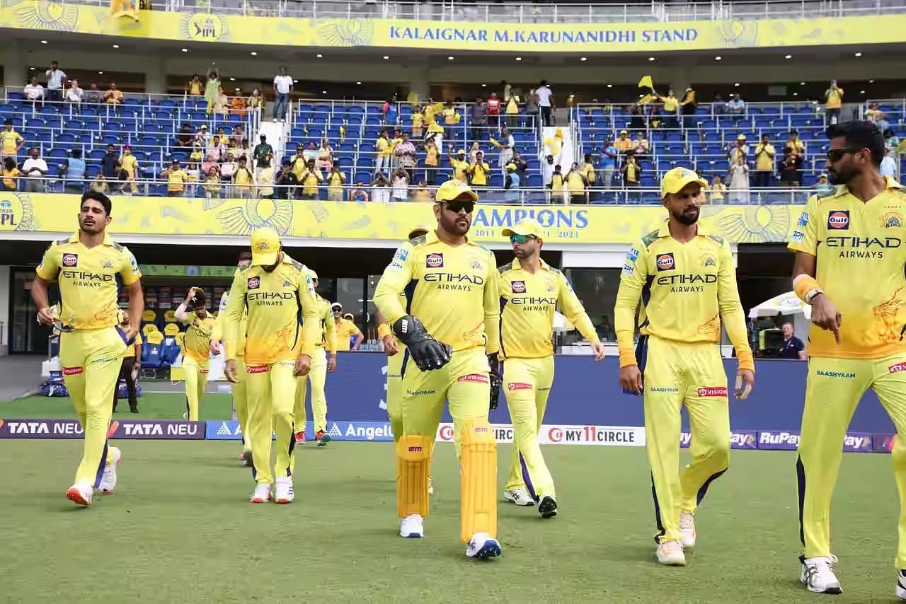 CSK are placed last on the IPL 2025 points table. [P/C: iplt20.com]