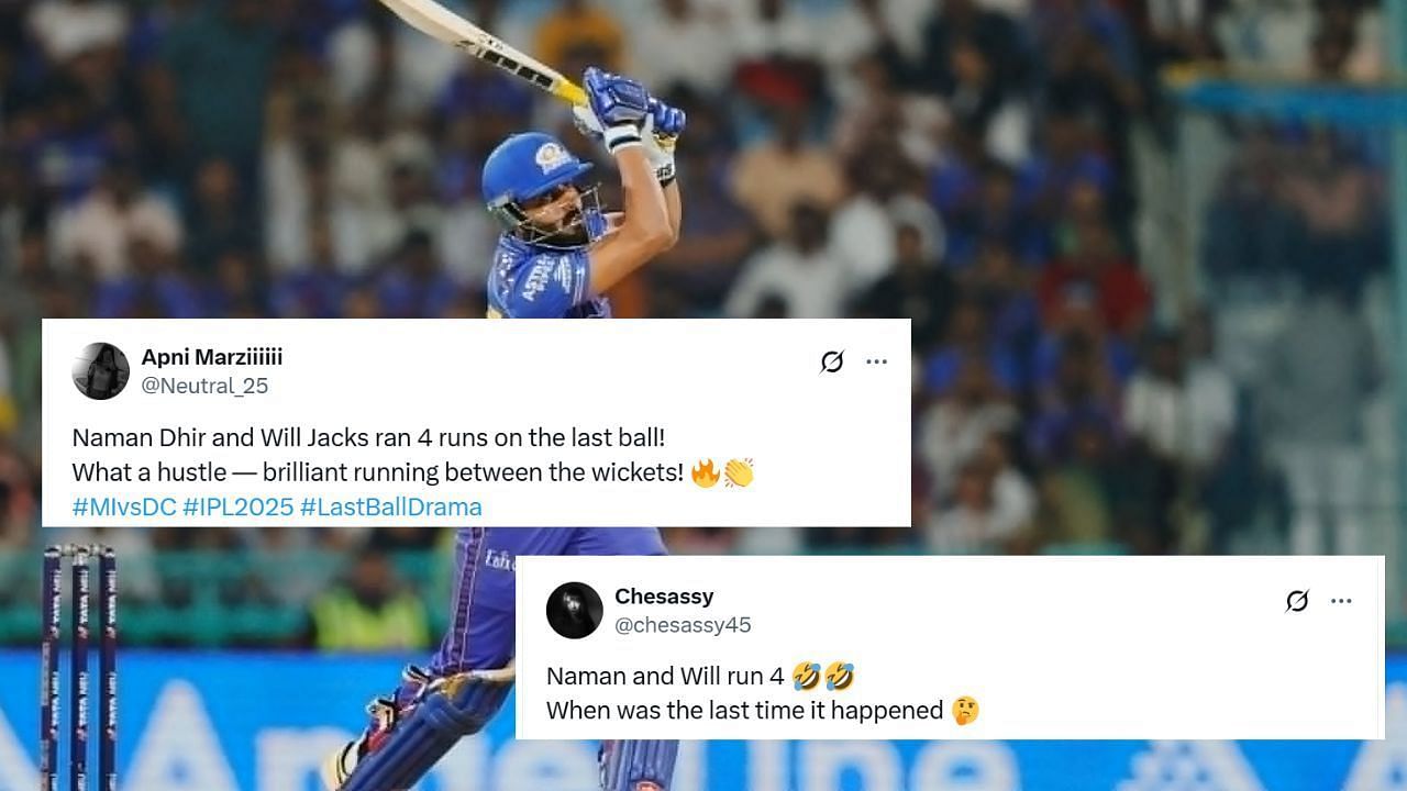 Will Jakcs, IPL 2025, DC vs MI, Will Jacks, Naman Dhir