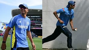 Rahul Dravid and Ashish Nehra have a heartwarming interaction ahead of GT vs RR IPL 2025 match [Watch]