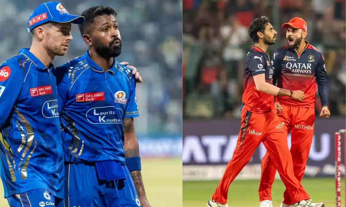 MI vs RCB, MI vs RCB Head to Head, Virat Kohli, Hardik Pandya