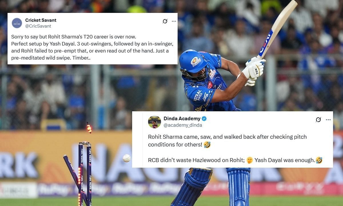 IPL 2025, Rohit Sharma, MI vs RCB, Rohit Sharma News