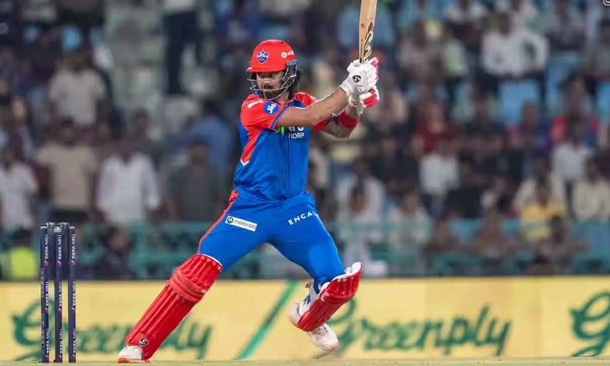 दिल्ली कैपिटल्स के बल्लेबाज केएल राहुल (Image credits: IPLt20)