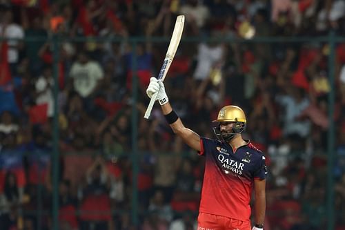 Devdutt Padikkal scored a quickfire half-century in RCB's IPL 2025 clash against RR. [P/C: Getty]