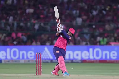 Vaibhav Sooryavanshi struck seven fours and 11 sixes during his 101-run knock. [P/C: iplt20.com]