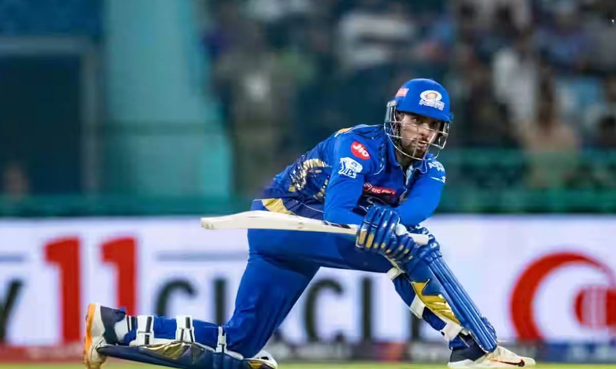 तिलक वर्मा की पारी मुंबई इंडियंस के लिए महंगी साबित हुई (Photo Credit: BCCI)