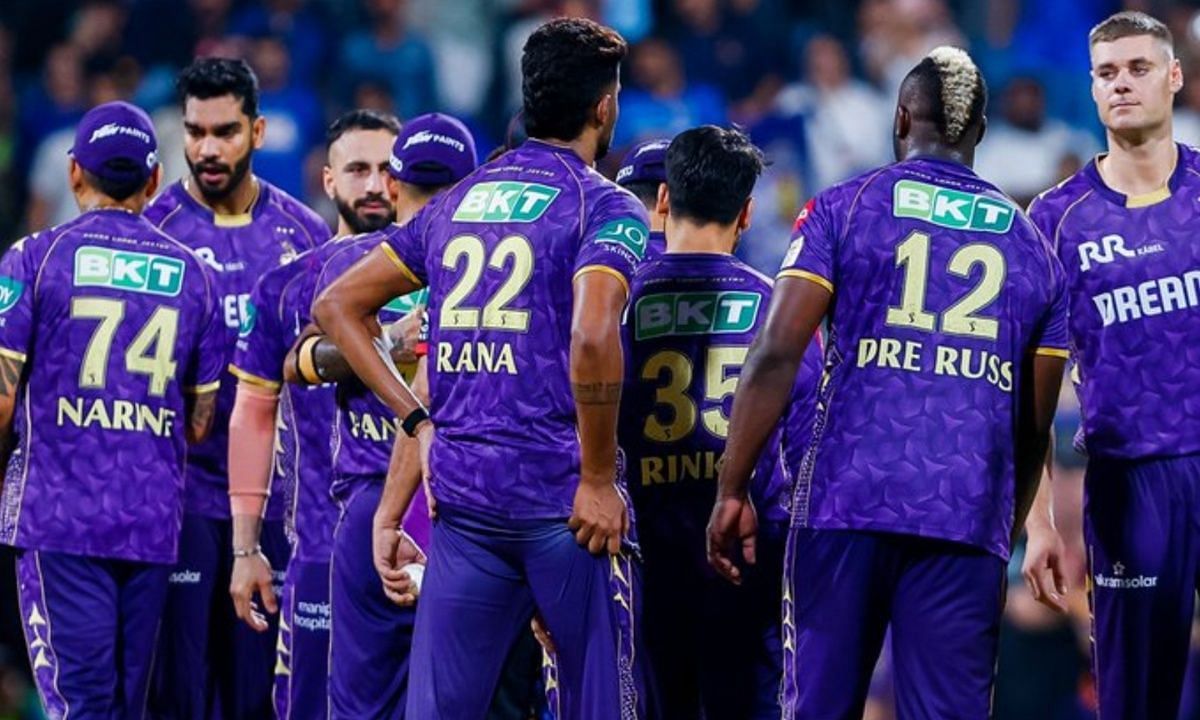कोलकाता नाइट राइडर्स की टीम (Image Credits: X/@KKR)