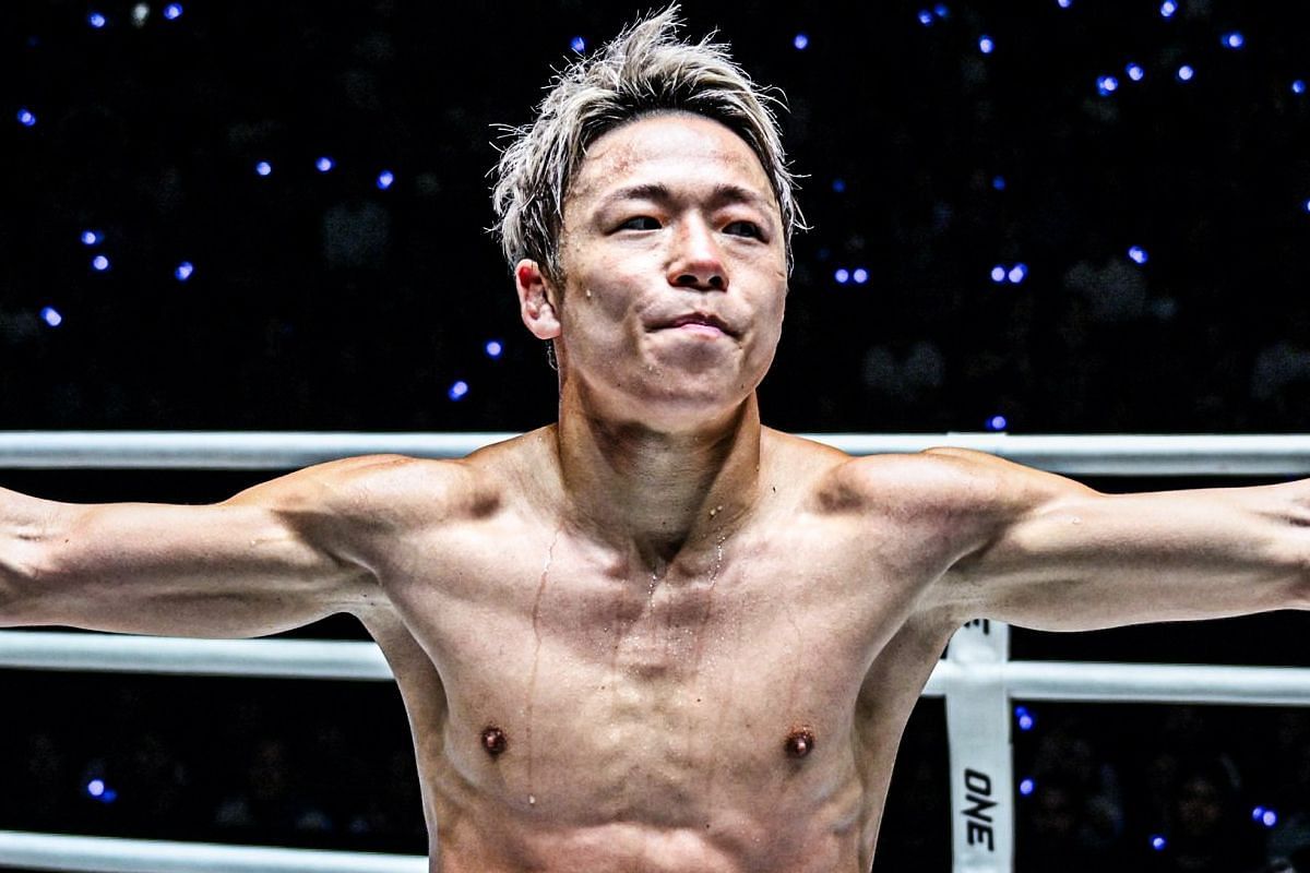 Takeru hints at his return to the ring. [Photo from ONE Championship]