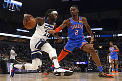 "Thought Bev was a T'Wolves unc" - NBA fans react to Shai Gilgeous-Alexander snubbing former teammate for wearing Anthony Edwards' jersey