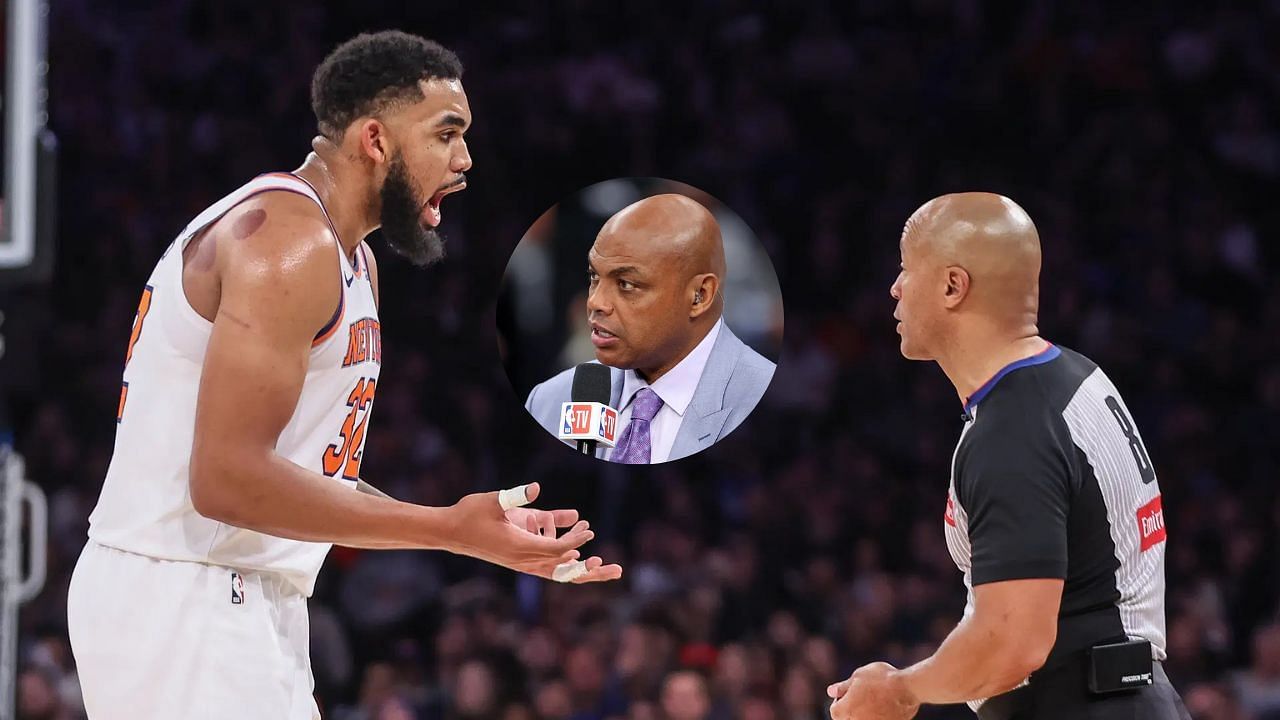 Charles Barkley bluntly calls out Karl-Anthony Towns in sit-down over foul trouble (Image Source: IMAGN)