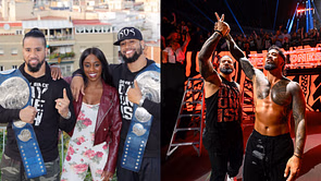 Naomi reacts to Jimmy Uso's message to Jey Uso after The Usos' latest WWE milestone