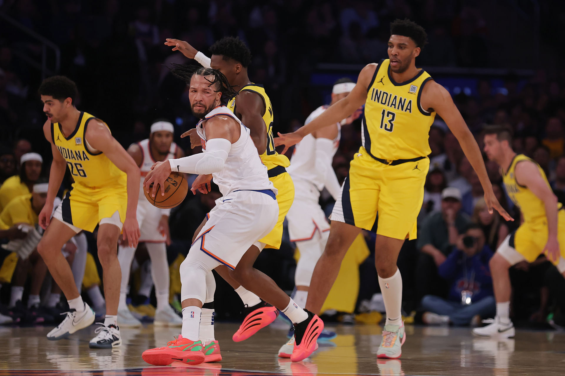 NBA: Playoffs-Indiana Pacers at New York Knicks - Source: Imagn